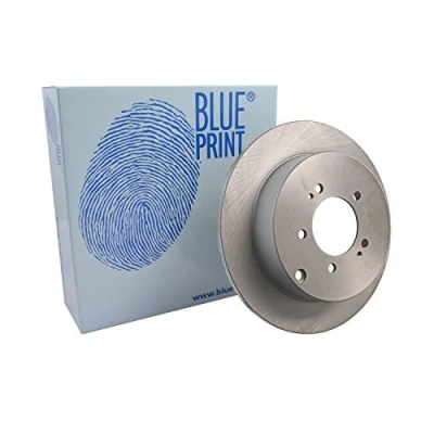 Image of 1611500480, 424962, 4249F4, 4615A035 Brake disc BLUE PRINT ADC443109 Rear Axle 302mm 10mm 5 Hole 114mm solid Coated MITSUBISHI: Lancer 8 Limousine