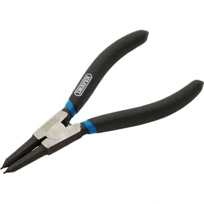 Image of Draper Straight Tip External Circlip Pliers, 140mm