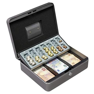 Image of Arregui C9246 EUR Box with Euro Tray (Steel), Graphite Grey