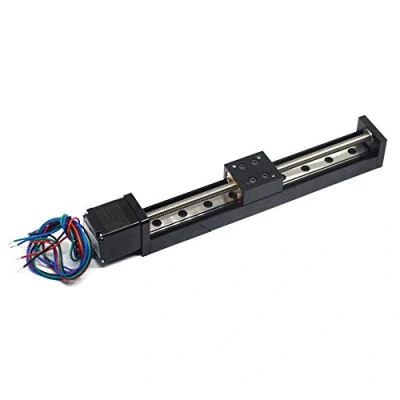Image of Befenybay 150mm Effective Travel Length Mini Linear Rail Guide Lead Screw T6x1 with NEMA11 Stepper Motor for DIY CNC Router Parts X Y Z Stage Actuator