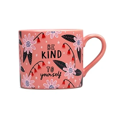 Image of Shruti Bonbi Forest Mug Be Kind to Yourself