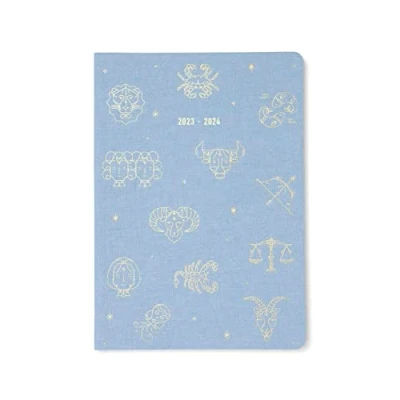 Image of Letts Zodiac A5 week to view 2023/2024 academic diary sky