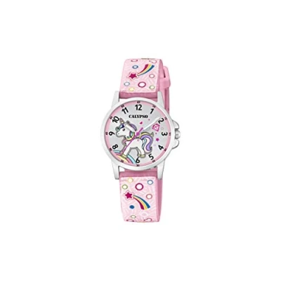 Image of Calypso Watches Unisex Child Analogue Classic Quartz Watch with Plastic Strap K5776/5