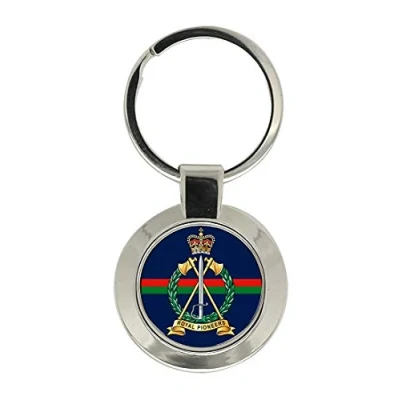 Image of Giftshop UK Royal Pioneer Corps, British Army Key Ring