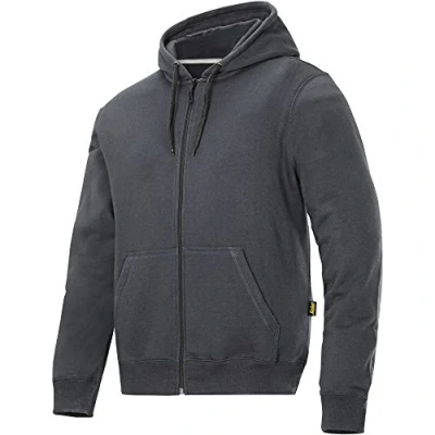 Image of Snickers Zip Hoodie Steel Grey XL Regular