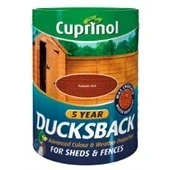 Image of Cuprinol 5 Litre, Year Ducksback Colours Forest Green