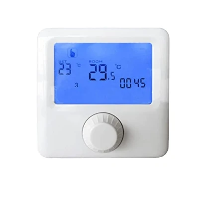 Image of 5A Digital Room Thermostat Temperature Controller 5 35C/41 95F, HYO6BW LCD Display Heating Programmable Controller, Accuracy 0.5C/1F