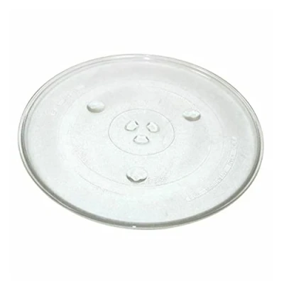 Image of Ex Pro Strong Durable Universal Microwave Turntable Glass Plate with 6 Fixers, 315mm