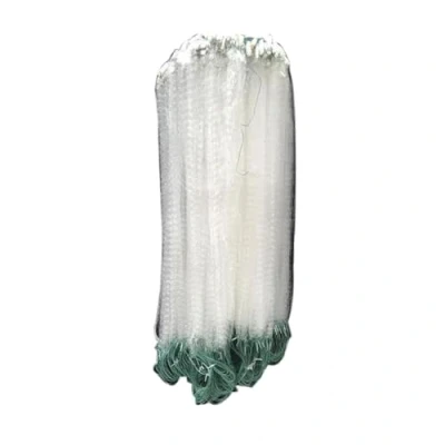 Image of Fish Gill Fishing Net Single Mesh Nylon Float Trap Monofilament Accessories For Hand Casting Gillnet(20m)