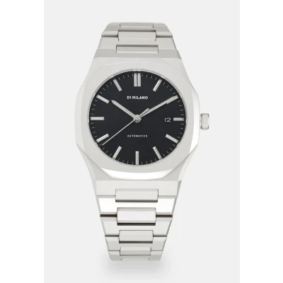 Image of D1 Milano Automatic Bracelet Watch, Men&#039;s, Size: One Size, Black