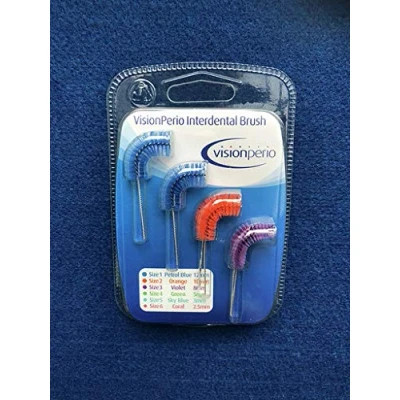 Image of VISION INTERDENTAL Brushes Advanced Pack 6 Brushes/Pack