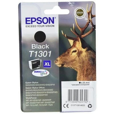 Image of Epson Stag Ink Cartridge for WorkForce WF 3520DWF Series Black