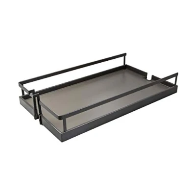 Image of Gedotec Hanging Basket for Kesseböhmer Dispensa x Junior &amp; Swing High Cupboard Anthracite Shelf 30 cm Pharmacy Cabinet Width 250 462 106 mm 1 Piece Arena Style Kitchen