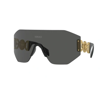 Image of Sunglasses Versace Ve2258 col. 100287 Unisex GÃ©omÃ©trique Grey