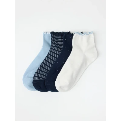 Image of 4 pack high ankle socks