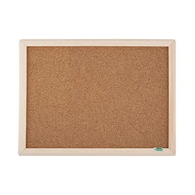Image of D.RECT Cork Notice Board with Wooden Frame 30 x 40 cm 110286