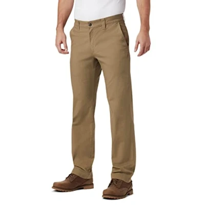 Image of Columbia Men&#039;s Flex ROC Pant Hiking, Flax, 34W x 30L