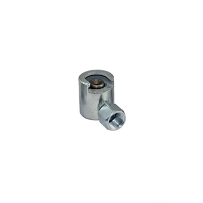 Image of Samoa Hallbauer 7402 Sliding Coupling for Flat Grease Nipple (Connection Thread M10 x 1, Coupling, Robust Material) 07402 Metal