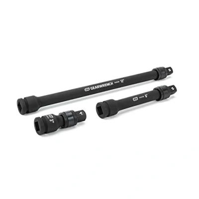 Image of GEARWRENCH 3 Pc. 1/2&quot; Drive Locking Impact Extension Set Includes 3&quot;, 6&quot; &amp; 12&quot; 84951N