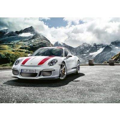Image of Ravensburger 12000691 Porsche 911R 1000 pieces jigsaw Puzzle for adults and kids age 14 years up, gift fans