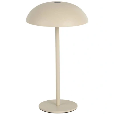 Image of Arcchio LED rechargeable table lamp Thenra, beige, wall mount