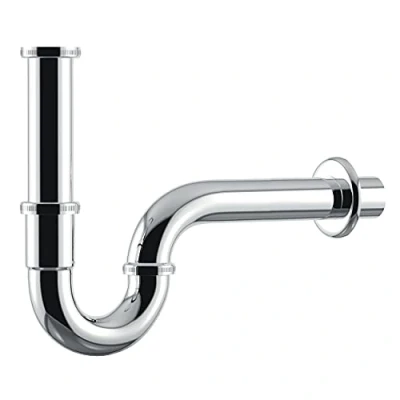 Image of VARIOSAN Universal pipe siphon for sink PLUS 14993, 1 1/4 inch x 32 mm, stainless steel, chrome plated