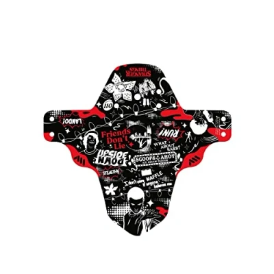 Image of All Mountain Style AMS Front Mudguard Fits 26’’,27.5’’,29’’, Stranger Things UpsideDown