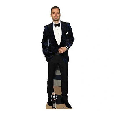 Image of CS803 Sebastian Stan Lifesize Cardboard Cutout With Free Table Top Great Gift for Fans Height 184cm Width 59cm