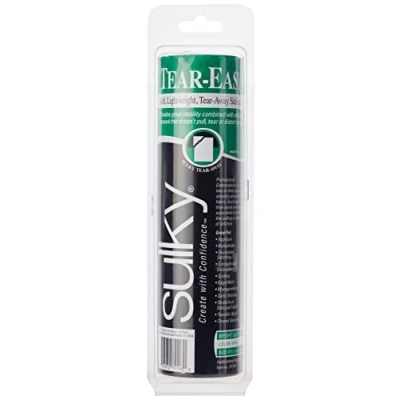 Image of Sulky Tear Easy Stabilizer, 8 in x, 8&quot; by 11 yd, White