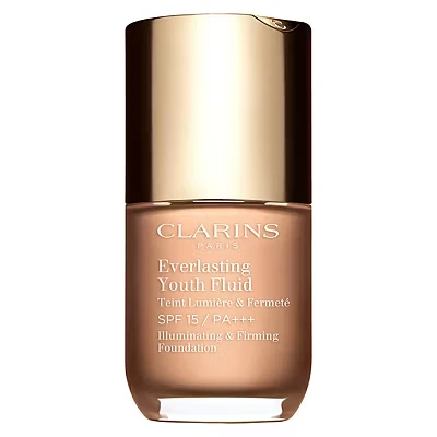 Image of Clarins Everlasting Youth Fluid Foundation SPF15 118 Sienna 30ml