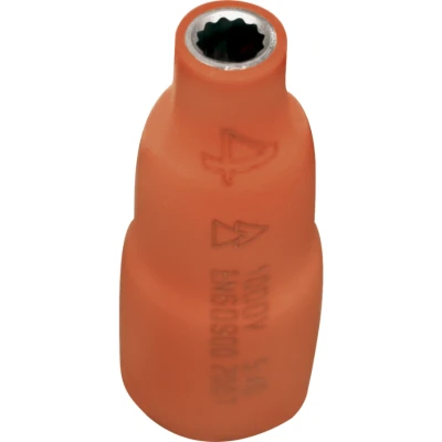 Image of 8x EGA Master Socket Wrench 1/4&quot; 4, 5mm 1000V (12 Edges)