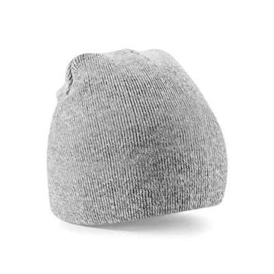 Image of Beechfield B44 Original Pull On Beanie Heather Grey