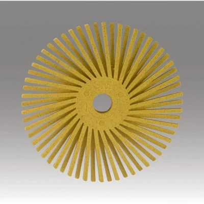 Image of Scotch Brite Radial Bristle Disc RD ZB, 75 mm x 9.53 mm, P400, Blue, Type C
