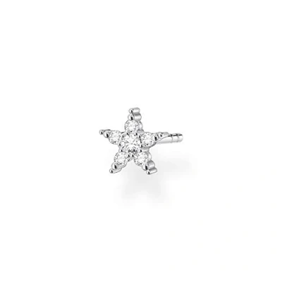 Image of Thomas Sabo Women Single Stud Earring Star 925 Sterling Silver H2134 051 14