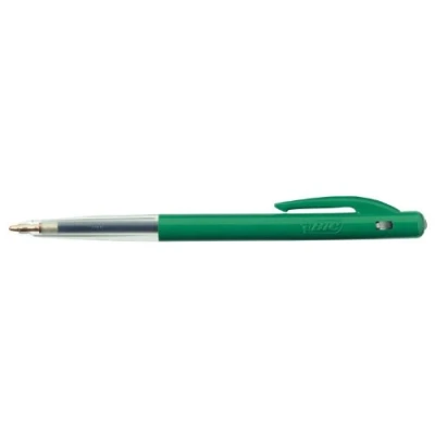 Image of BIC M10 Medium Clic Pens Green (Box of 50)