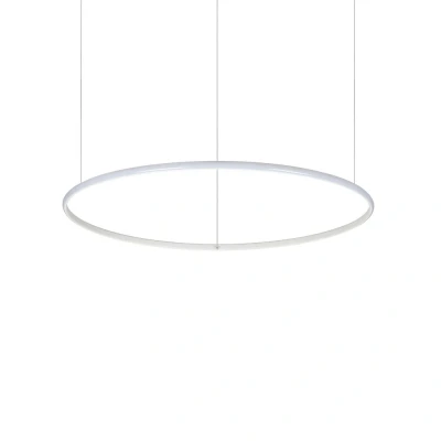 Image of Hulahoop LED Decorative Round Integrated Pendant Light White, 3000K