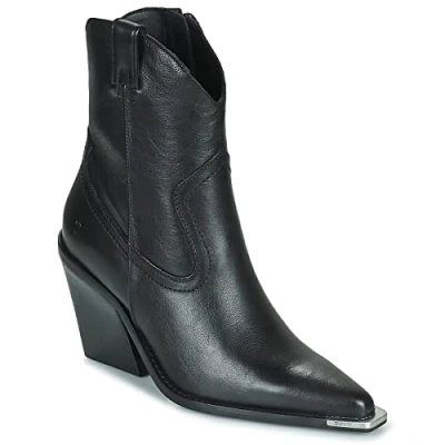 Image of Bronx New Kole Women&#039;s Black Classic Boots Shoes, black, 5 UK