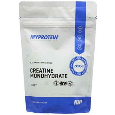 Image of MY PROTEIN Creatine Monohydrate Creatine, 250 g, Blue Raspberry