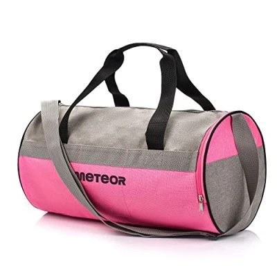 Image of Sports Bag Gym 25 L Holdall Shoe Compartment Pocket Men Women Duffel Shoulder Fitness Swimming Pool Travel Holiday Cabin Luggage Overnight Camping kit Small pe Duffle