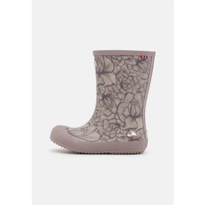 Image of Viking Indie Print Rain Boot Unisex Kids, Dusty Pink Cream, 5.5 UK