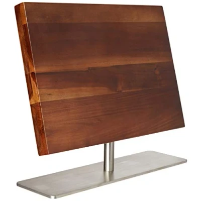 Image of Mercer Culinary M30725 Magnetic Knife Board on Stand, Stainless Steel