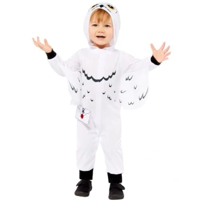 Image of Amscan 9914632 Baby Officially Licensed Hedwig World Book Day Fancy Dress Costume Age: 2 3 Yrs