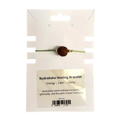 Image of VIE Rudraksha Healing Bracelet, Green