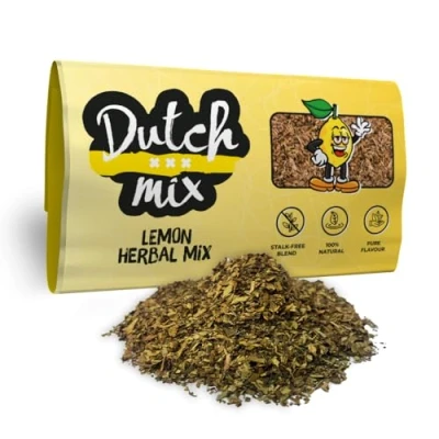 Image of Dutch Mix Lemon Stalk free &amp; Natural 50g Quality Herbal Amsterdam as used in Coffee Shops