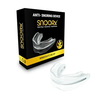 Image of Anti Snoring Mouth Guard Device, Stop Snoring, Sleep Apnea Mouthpiece, Sleeping Aid,Snore Reducing Aid, for Custom fit Men and Women