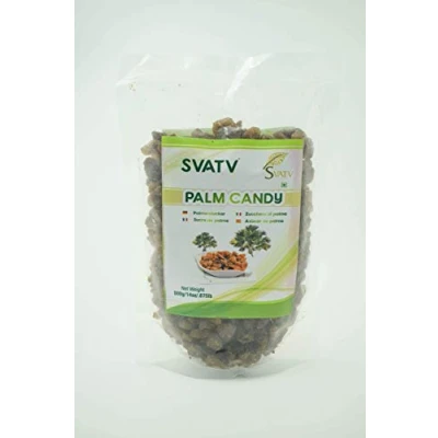 Image of SVATV Palm Sugar Candy Natural Sweetener Powder Gluten Free sweeteners Refined Alternative Substitute for Baking, No Preservatives Added Artificial Flavors 500g, 17.63oz