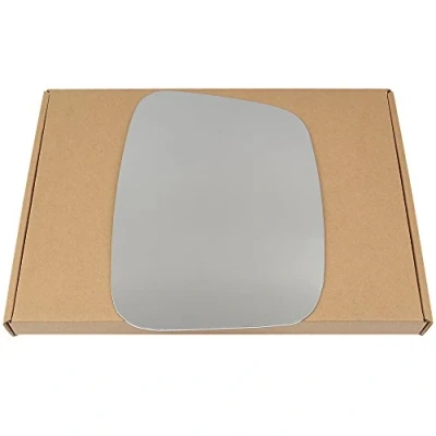 Image of Less4spares Wing Mirror Glass Right Compatible with Citroen Nemo 2008 2018 STICK ON Driver Off Side Convex