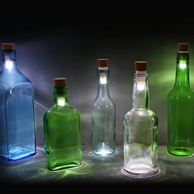 Image of SUCK UK Cork Shaped Rechargeable Bottle Light
