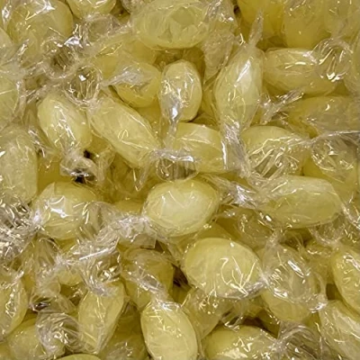 Image of Sherbet Lemons (Wrapped) 700g Re Sealable Pouch by The Gourmet Sweet Company