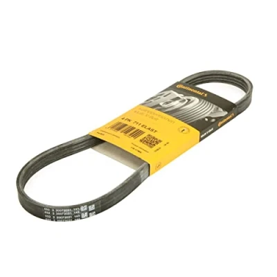 Image of 1353946, 4S7Q6C301CA V ribbed belt CONTITECH 4PK711 ELAST 711mm 4 FORD: MONDEO 3, Transit Mk5 Van, Minibus, VOLKSWAGEN: Crafter 30 50 Van